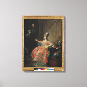 Lienzo Louise Marie Josephine de la col rizada