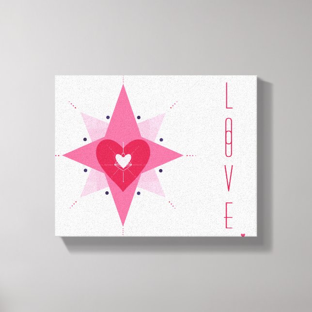 Lienzo LOVE Valentines Day Gift Special Someone Yourself (Anverso)