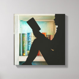 Lienzo Lover de libros