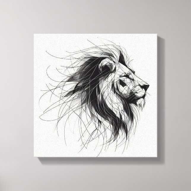 Lienzo Löwe (Anverso)