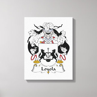 Lienzo Loyola Family Crest