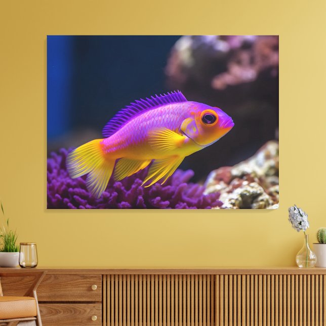 Lienzo lubina de gramma real (Insitu (Sala de estar))