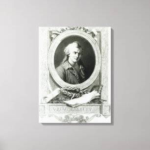 Lienzo Lucas de Clapiers Marquis de Vauvenargues