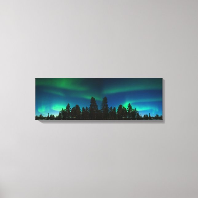 Lienzo Luces boreales (Anverso)