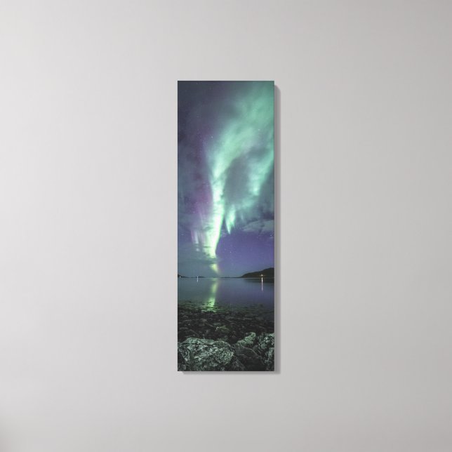 Lienzo Luces boreales (Anverso)