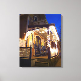 Lienzo Luces de vacaciones y rockeros - Viñetería de Mart