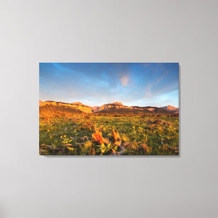 Lienzo Luces del amanecer Blackleaf Canyon 2