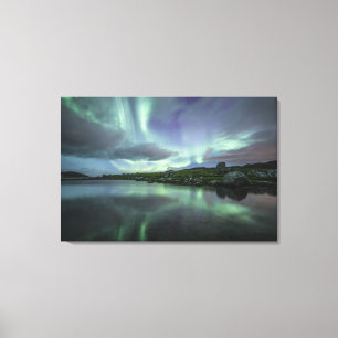 Lienzo Luces del Norte de Noruega