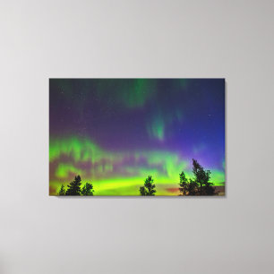 Lienzo Luces del Norte   Manitoba Canadá