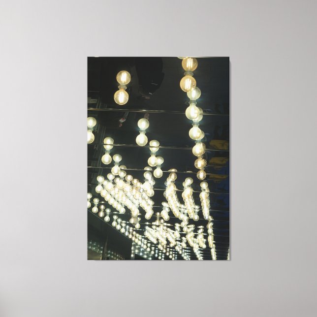Lienzo Luces Hermosas de Teatro (Anverso)