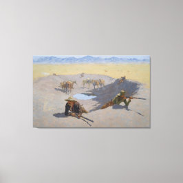 Lienzo Lucha por el agujero de agua