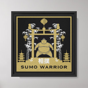 Lienzo Luchador de Sumo
