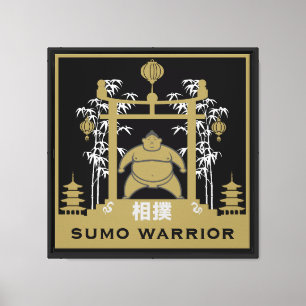 Lienzo Luchador de Sumo