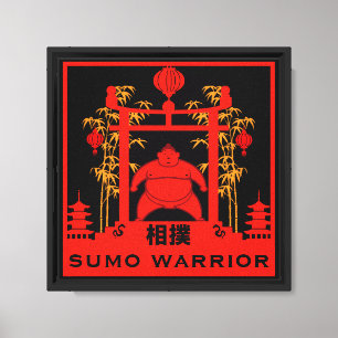 Lienzo Luchador de Sumo