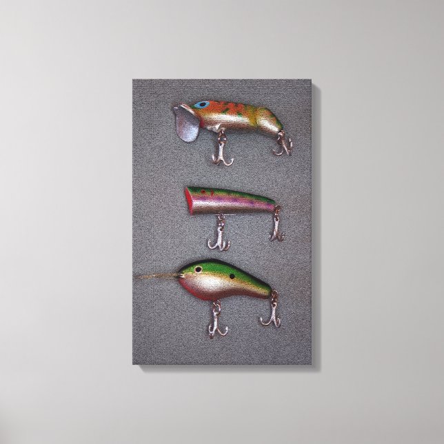Lienzo Lugares de pesca (Anverso)