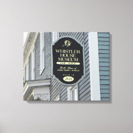 LIENZO LUGARES HISTÓRICOS DE LOWELL MASSACHUSETTS ENVUELT