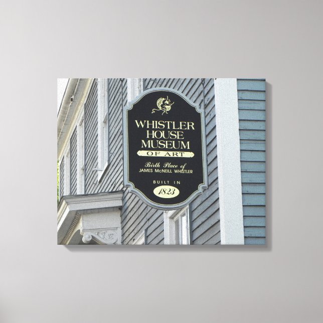LIENZO LUGARES HISTÓRICOS DE LOWELL MASSACHUSETTS ENVUELT (Anverso)