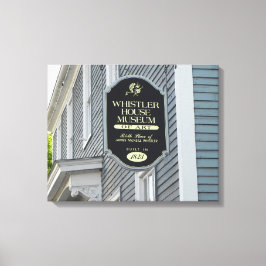 LIENZO LUGARES HISTÓRICOS DE LOWELL MASSACHUSETTS ENVUELT