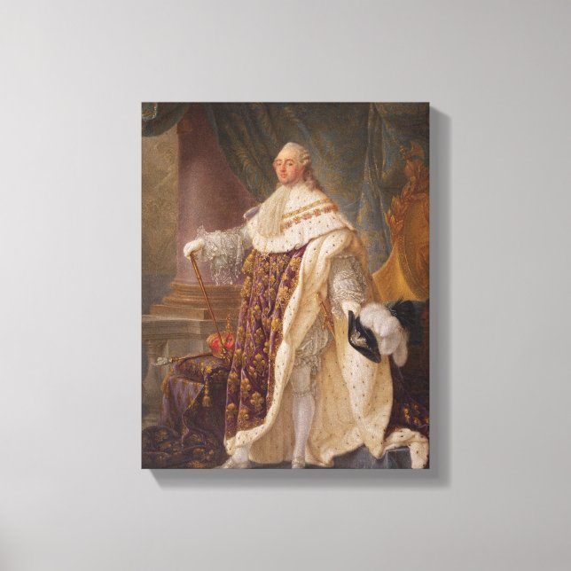 Lienzo Luis XVI (Anverso)