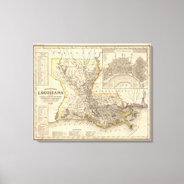 Lienzo Luisiana 4 (Anverso)