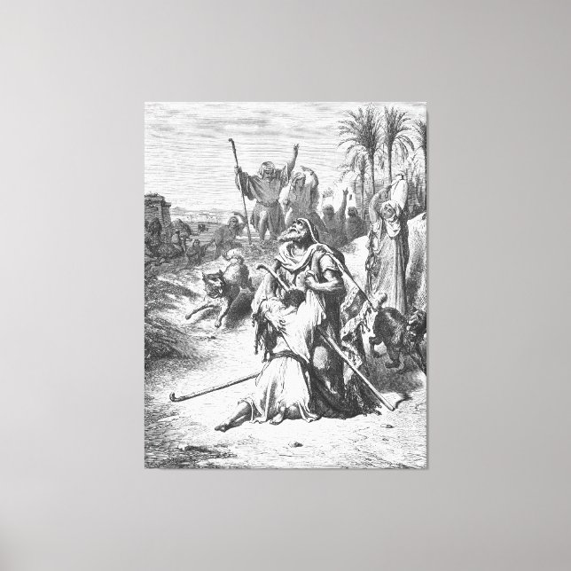 Lienzo Luke 15B The Prodigal Son in His Father's Arms (Anverso)