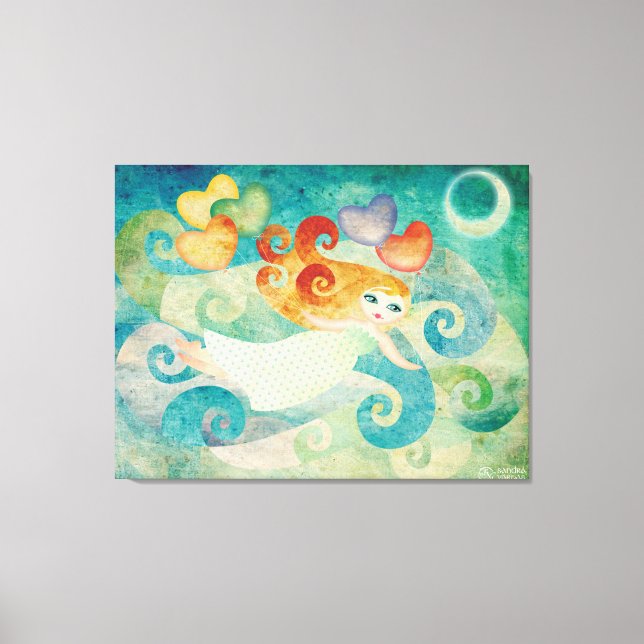 Lienzo Lullaby Stretched Canvas Print Wall Art (Anverso)