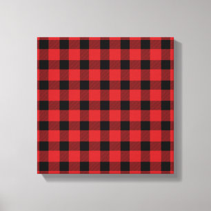 Lienzo Lumberjack Red Buffalo Country Plaid