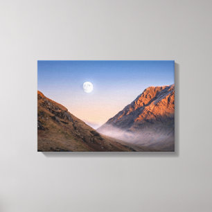 Lienzo Luna de Glen Etive 
