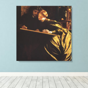 Lienzo Luna de miel del pintor por Lord Frederic Leighton