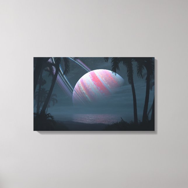 Lienzo Luna tropical de Ianeira (Anverso)