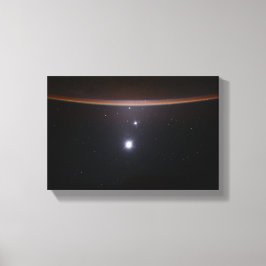 Lienzo Luna, Venus, Júpiter y Tierra (NASA) (Espacio)
