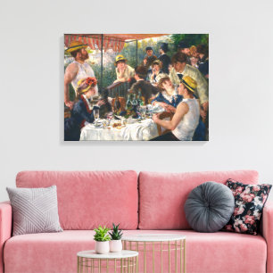 Lienzo Luncheon del Fiesta de Boating   Renoir  