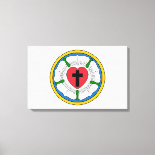 Lienzo Lutheranism Martin Luther Rosa