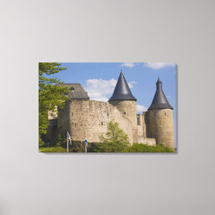 Lienzo Luxembourg, Sure River Valley. Bourscheid,