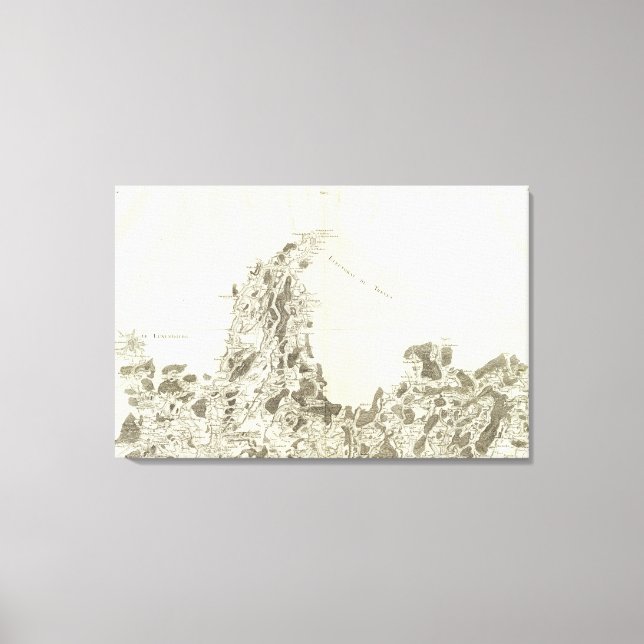 Lienzo Luxemburgo (Anverso)