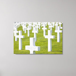 Lienzo Luxemburgo, Hamm. Cementerio Militar Estadounidens