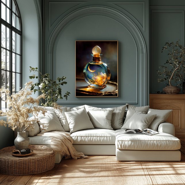 Lienzo Luz de la luna en una botella - Perfume Nocturno d (Subido por el creador)