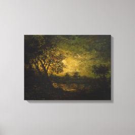 Lienzo Luz de luna (por Ralph Albert Blakelock)