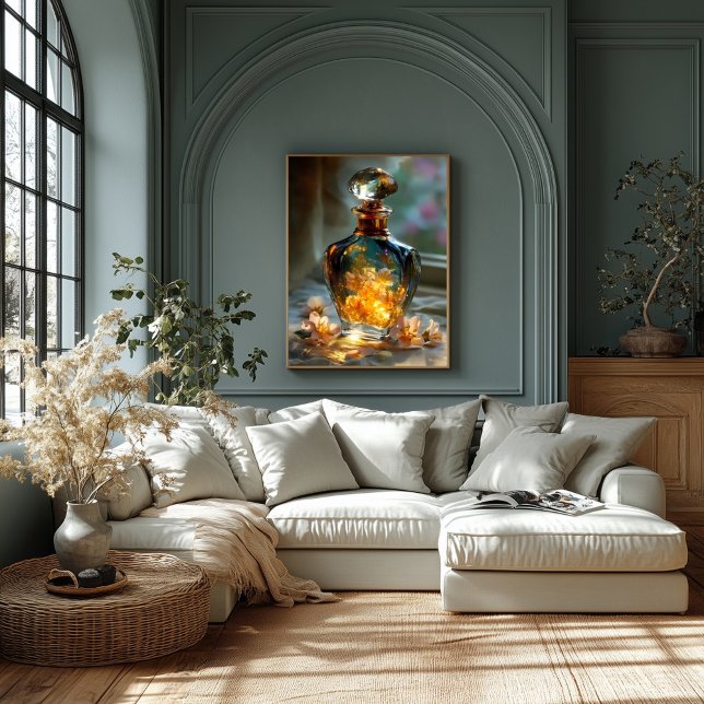 Lienzo Luz de primavera en una botella - Perfume floral b (Subido por el creador)