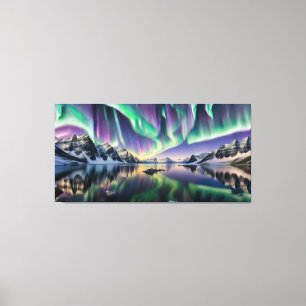 Lienzo Luz del Norte (Aurora Boreal)