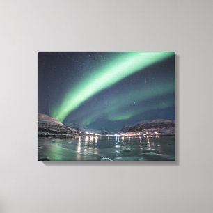 Lienzo Luz del Norte Noruega