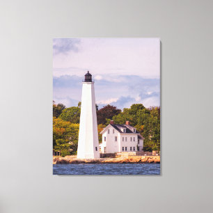 Lienzo Luz del puerto