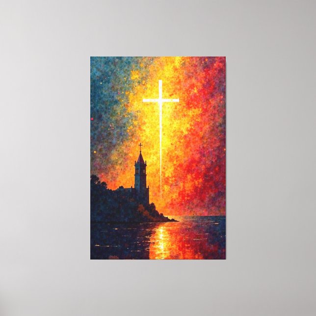Lienzo Luz eterna (Anverso)