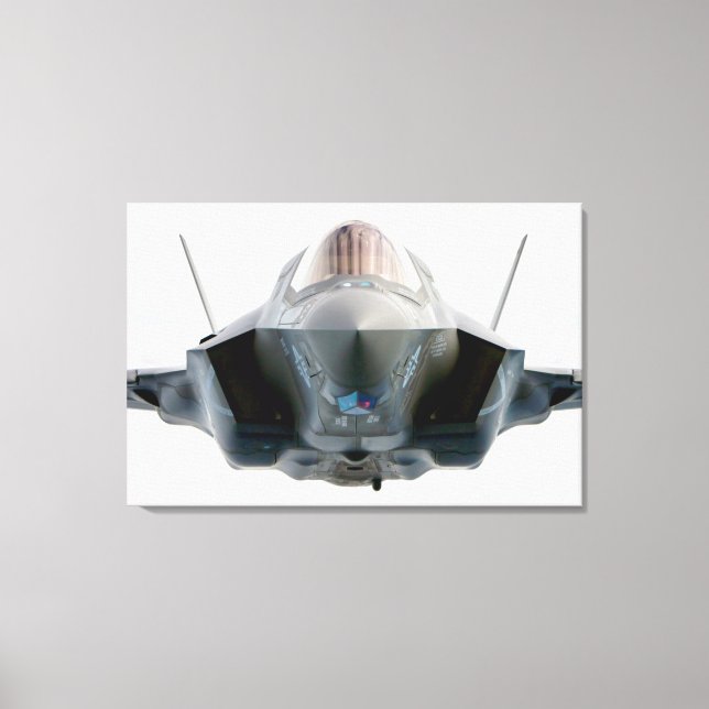 Lienzo LUZ F-35B II 24x36 (Anverso)