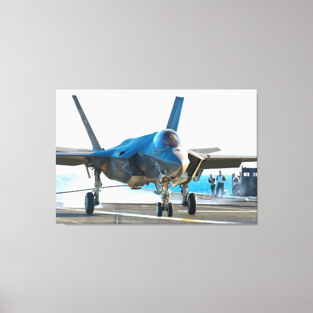 Lienzo LUZ F-35C II 32x48 (Anverso)