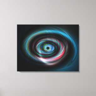 Lienzo Luz futurista para el ojo