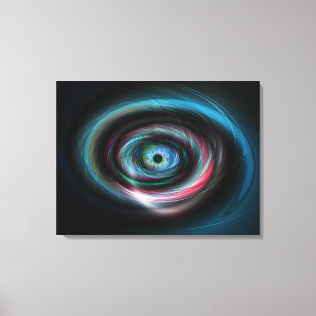 Lienzo Luz futurista para el ojo (Anverso)