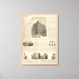 Lienzo LW Lorenzo e hierro de Birmingham de los banqueros