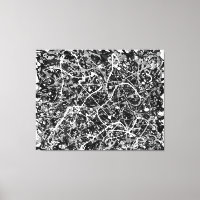 LXIX EN BLANCO Y NEGRO - Pintura de acción - Resum