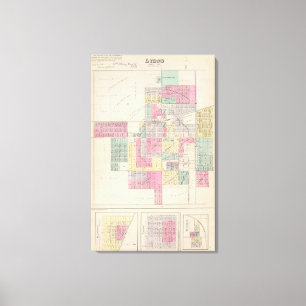 Lienzo Lyon, Raymond, Chase, Mitchell, Kansas